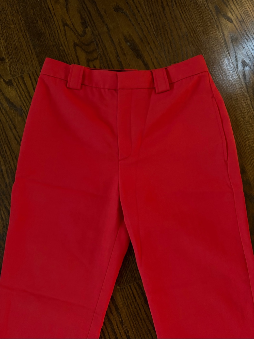 A.L.C. Red Cropped  Pants Sz. 10 - Picture 4 of 12